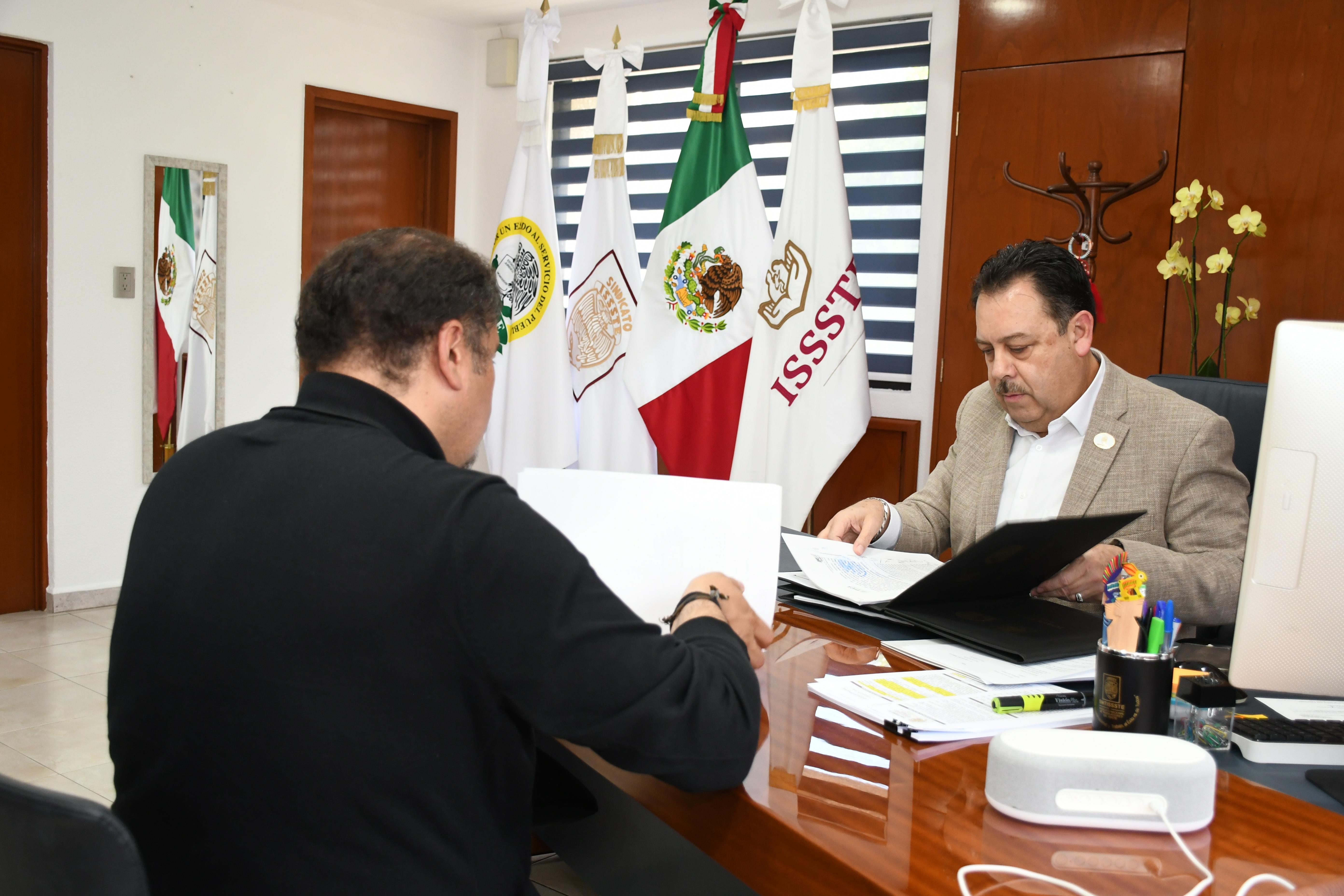Reunión Lic. Cesar Meléndez, Secretario de Asuntos Jurídicos 